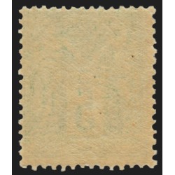 n°106, Sage 5c vert-jaune, Type II, neuf ** sans charnière - TB