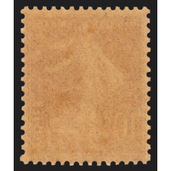 n°135, Semeuse fond plein inscriptions maigres, 10c rouge, neuf ** - SUPERBE