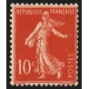 n°135b, Semeuse inscriptions maigres, 10c rouge, Type IIA, neuf ** - TB