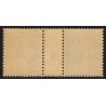 n°140b, paire millésime 8, Semeuse 20c BLEU-NOIR, neufs ** sans charnière - TB