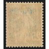 n°140k, Semeuse 25c bleu, Type IIIC issu de roulettes, neuf * - TB