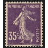 n°142, Semeuse 35c violet, neuf ** sans charnière - SUPERBE