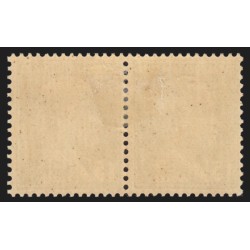 n°171, variété "anneau-lune", Pasteur 15c vert, neuf * avec charnière - SUPERBE