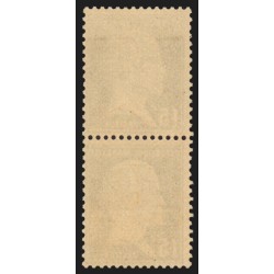 n°171, variété "surencrage / dépouillée", Pasteur 15c vert, neuf ** - SUPERBE
