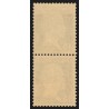 n°171, variété "surencrage / dépouillée", Pasteur 15c vert, neuf ** - SUPERBE
