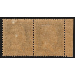 n°177, variété "sans la bouche" tenant à normal, Pasteur 75c bleu, neuf * - SUP