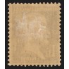n°177, variété "anneau-lune", Pasteur  1fr bleu, neuf * avec charnière SUPERBE