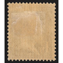 n°177, variété "tache bleue derrière la tête", Pasteur 1fr bleu, neuf * SUPERBE