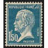 n°181, variété "anneau-lune", Pasteur 1fr50 bleu, neuf * légère trace de ch.