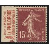 n°189, bande publicitaire "LE PHILOPODE", neuf ** sans charnière - SUPERBE