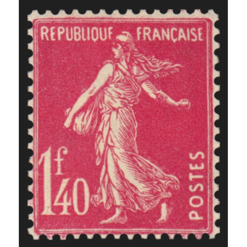 n°196, Semeuse 1fr40 rose, neuf ** sans charnière - SUPERBE