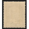 n°219, variété "surcharge décalée", Pasteur 50c sur 75c bleu, neuf ** - TB