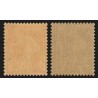 n°238/239, les 2 valeurs, Semeuse 1fr10 rose + 2fr vert, neufs ** - TB