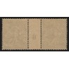 n°130c, paire millésime 6, Semeuse lignée 15c vert-gris, neuf ** sans charnière