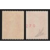 n°2819d + 2819g, Marianne du Bicentenaire, TVP rouge, neufs ** - SUPERBE