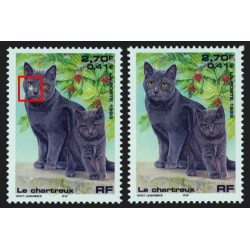 n°3283, variété "œil blanc", Le chartreux, neuf ** sans charnière - SUPERBE