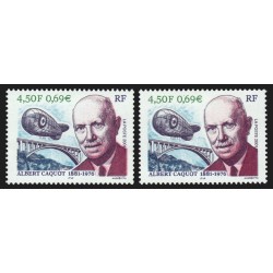 n°3403, variété "Couleur rouge décalée", Albert Caquot, neuf ** sans charnière