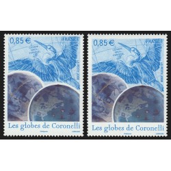 n°4144, variété "Halo blanc sur les globes", neuf ** sans charnière - SUPERBE