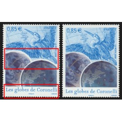 n°4144, variété "Halo blanc sur les globes", neuf ** sans charnière - SUPERBE