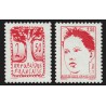 n°2772b/2773a, variétés "Sans bande phosphorescente", neufs ** sans charnière