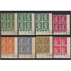 France 1928/1948, lot de 30 Coins Datés, neufs ** sans charnière COTE 385€ - TB