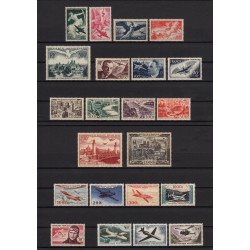 Poste Aérienne 1946/1959 Collection complète n°16/37, neufs ** - TB