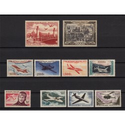 Poste Aérienne 1946/1959 Collection complète n°16/37, neufs ** - TB