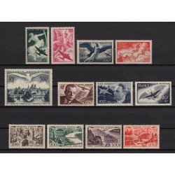 Poste Aérienne 1946/1959 Collection complète n°16/37, neufs ** - TB