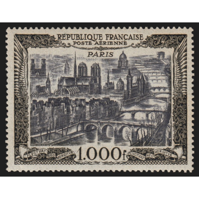 Poste Aérienne n°29, Vue de Paris 1950, neuf ** sans charnière - TB
