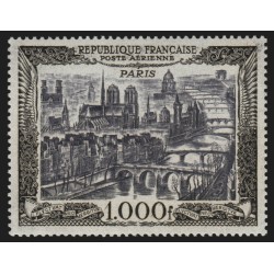 Poste Aérienne n°29b, variété "Fond gris", neuf ** sans charnière - TB