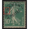 Préoblitérés n°51b, Semeuse 10c vert, Type IV variété "Point entre F et R" - TB