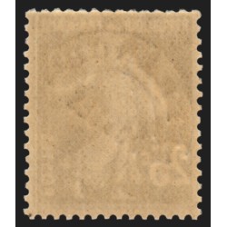 Préoblitérés n°56b, Semeuse 25c bleu, variété "E avec crochet", neuf ** - TB