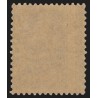n°118, variété "Piquage à cheval", Mouchon 25c bleu, Type II, neuf ** - SUPERBE