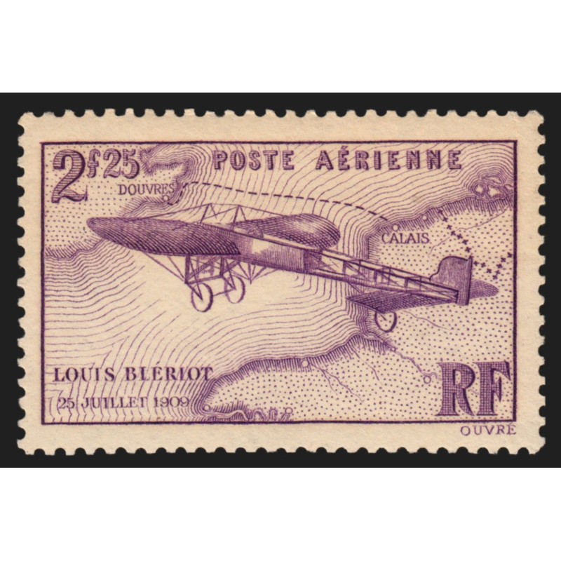 Poste Aérienne n°7, Traversée de la Manche Blériot, neuf ** sans charnière - TB