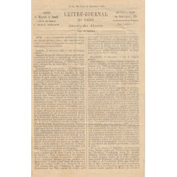 Ballon monté "Le Parmentier", Gazette des Absents pour Saint-Vincent de Tyrosse