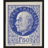 n°552c, "Sans surcharge non-dentelé", 1fr50 outremer, neuf ** , signé JF.BRUN