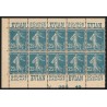 n°140, feuille de carnet, bandes publicitaires "Evian / Source Cachat", neuf **