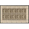 n°193, feuille de carnet bandes publicitaires "Grey-Poupon / Guyot" neuf ** TB