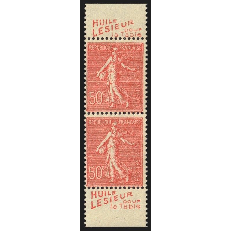 n°199, bandes publicitaires "Lesieur / Lesieur", neuf ** sans charnière - TB
