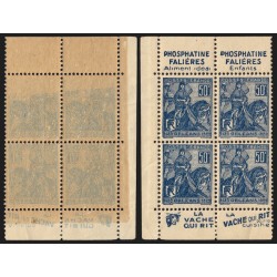 n°257, variété "impression recto-verso" Jeanne d'Arc neuf ** sans charnière TB