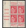 n°283e, Type III, bandes publicitaires "Petrole Hahn / Blédine", neuf ** - TB