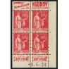 n°283, bandes publicitaires "Quenelles Maître Jacques / Fauroy" coin daté, neuf