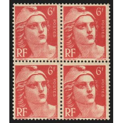 n°721Aa, variété "mèches reliées" tenant à normal, neufs ** sans charnière - TB