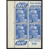 n°886b, Type II, bandes publicitaires "Bic / Bic", neufs ** sans charnière - TB