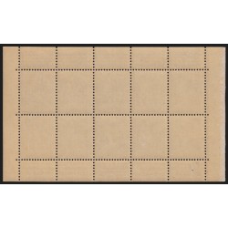 n°1011B, feuille de carnet bandes publicitaires "Grammont / Thiaude" neuf ** TB