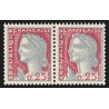 n°1263, variété "Couleurs décalées" tenant à normal, neufs ** - SUPERBE