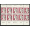 n°1263, feuille carnet Philatec 1964 texte complet, Decaris, neuf ** - SUPERBE