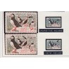 n°1274, lot de 6 variétés d'impression, Oiseau Macareux, neufs ** - SUPERBE