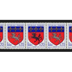 n°1510, variété "Licorne noire et argent" tenant à normal, neufs ** - SUPERBE