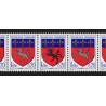 n°1510, variété "Licorne noire et argent" tenant à normal, neufs ** - SUPERBE